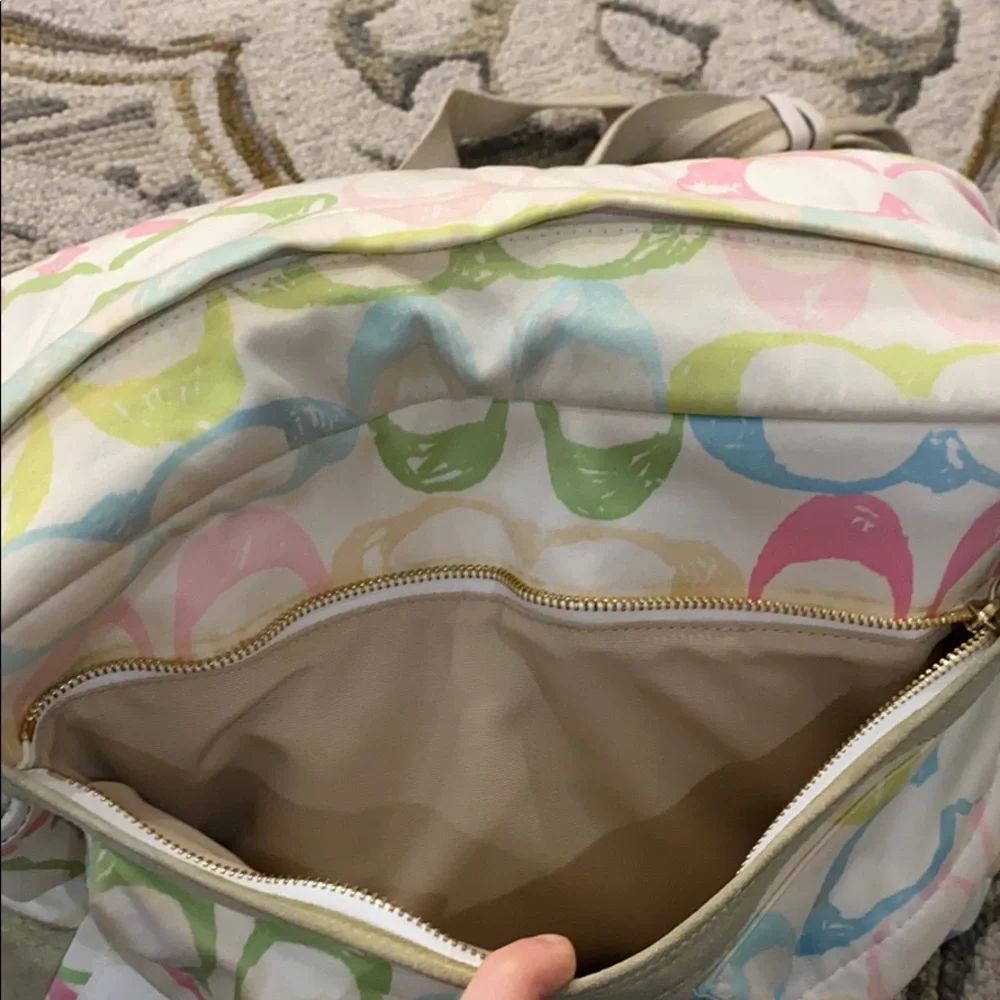 💕 Coach medium authenticate multicolor travel bag - Picture 5 of 15